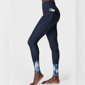 NWOT Sweaty Betty Blue Ink Leggings size small